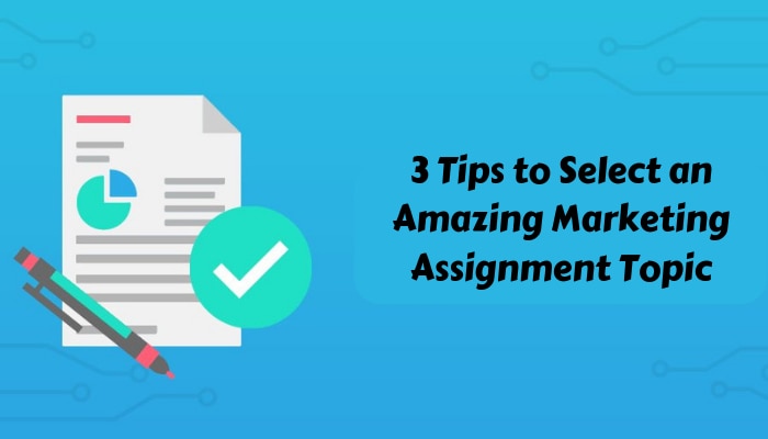 how to do assignment marketing
